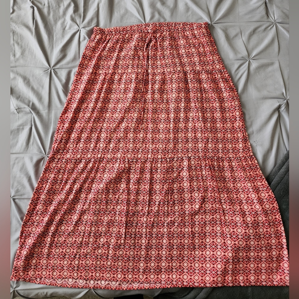 Mossimo | Maxi Skirt | Geometric Print | XL